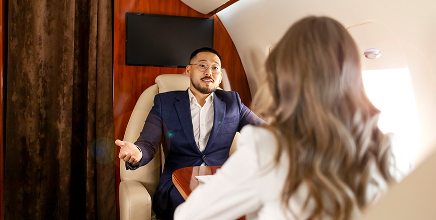 Business ve First Class Uçuş Hizmetleri